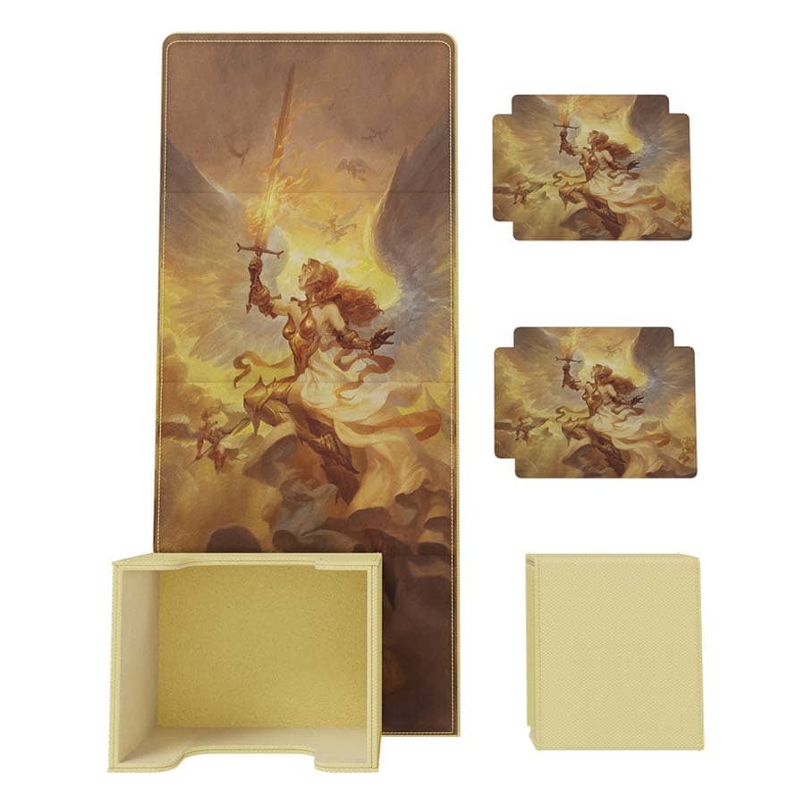 Arcane Fortress: Angels And Demons Collection: Radiant 100 Righteous Judgment Deluxe Deck Vault