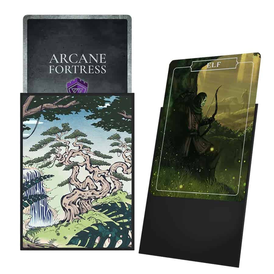 Arcane Fortress: Ukiyo-E Collection: Verdant Sanctuary Matte Sleeves (100Ct)