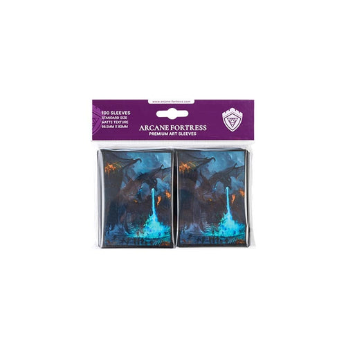 Arcane Fortress: Year Of The Dragon: Winter's War Matte Sleeves 100Ct