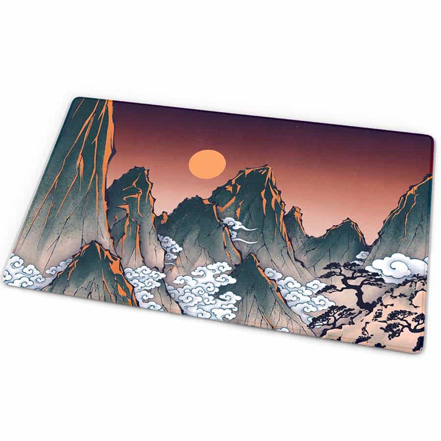 Arcane Fortress: Ukiyo-E Collection: Crimson Ridge Standard Playmat (24-Inch X 14-Inch)