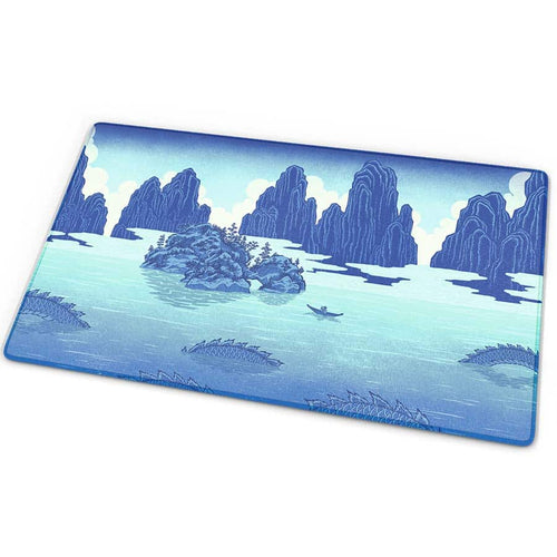 Arcane Fortress: Ukiyo-E Collection: Echoes Of The Deep Standard Playmat (24-Inch X 14-Inch)