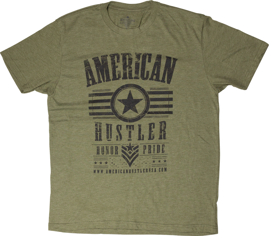 American Hustler AHS07 T-Shirt - 2X_LARGE Apparel