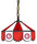 ALABAMA 14'' SWAG HANGING LAMP - ALA-140SWN