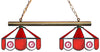 ALABAMA 2-LIGHT GAME TABLE LIGHT - ALA-280GLN