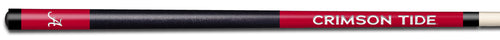 ALABAMA COLOR ENGRAVED BILLIARD CUE WHITE / CRIMSON - ALABCE931