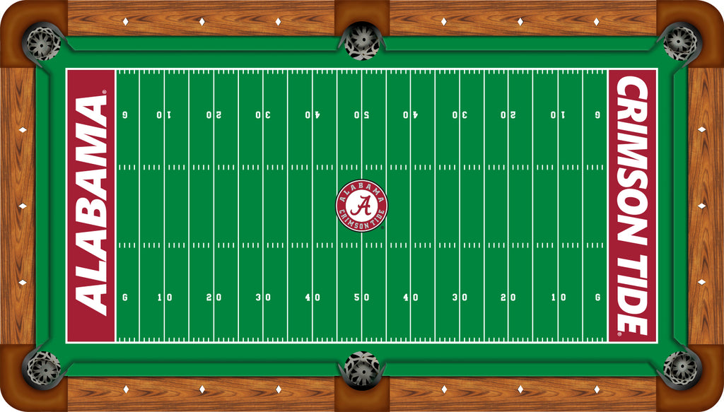ALABAMA BILLIARD TABLE FELT - RECREATIONAL GRIDIRON - ALABTF000-9R