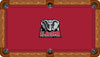 ALABAMA BILLIARD TABLE FELT - RECREATIONAL CRIMSON - ALABTF101-9R