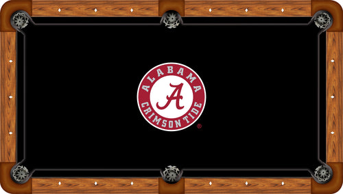 ALABAMA BILLIARD TABLE FELT - RECREATIONAL BLACK - ALABTF402-8R