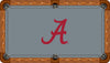ALABAMA BILLIARD TABLE FELT - RECREATIONAL GRAY - ALABTF517-8R