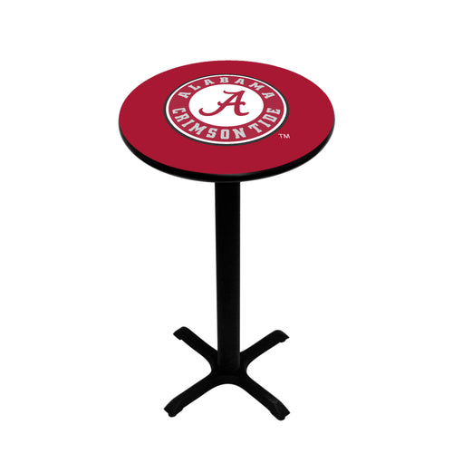 ALABAMA PEDESTAL PUB TABLE CRIMSON - ALAPTB401