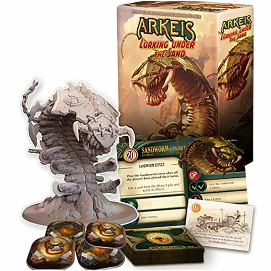 Ankama Board Games -  Arkeis: Lurking Under The Sand Expansion