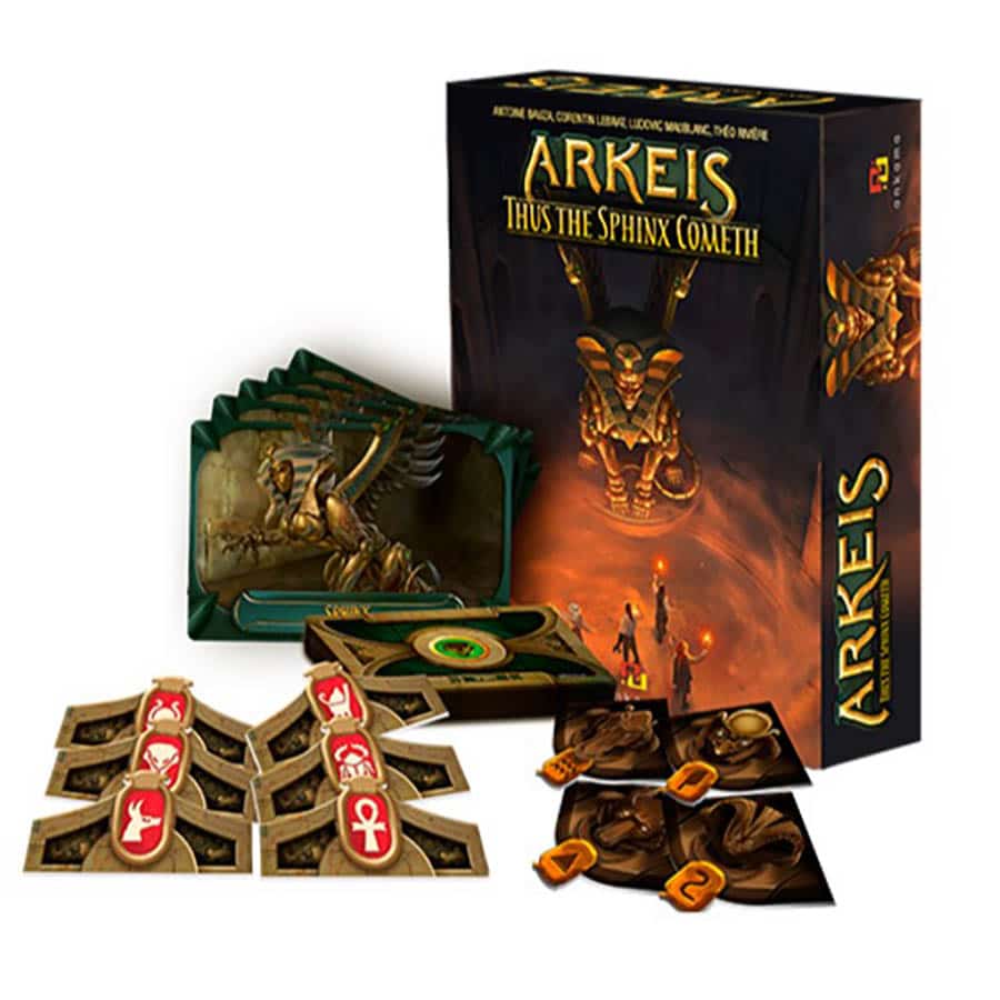 Ankama Board Games -  Arkeis: Thus The Sphinx Cometh Expansion
