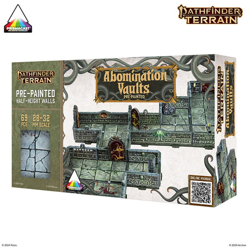 Archon Studio - Dungeon And Lasers Pathfinder Terrain: Abomination Vaults Pre-Painted
