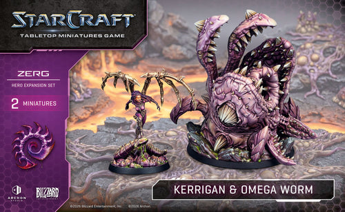 Archon Studio - Starcraft Tmg: Zerg - Kerrigan & Omega Worm Pre-Order
