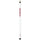 ARKANSAS ENGRAVED BILLIARD CUE WHITE / RED - ARKBCE101-JR