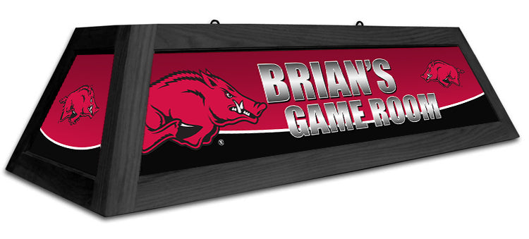 ARKANSAS 42'' SPIRIT GAME TABLE LAMP - CUSTOM RED - ARKBSL421C