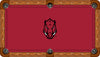 ARKANSAS BILLIARD TABLE FELT - RECREATIONAL RED - ARKBTF401-8R
