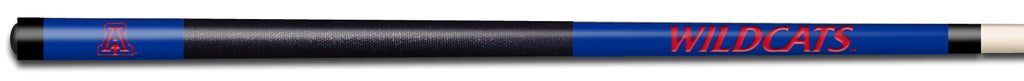 ARIZONA COLOR ENGRAVED BILLIARD CUE RED / BLUE - ARZBCE921