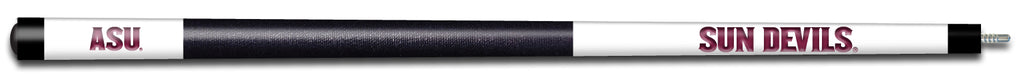 ARIZONA STATE ENGRAVED BILLIARD CUE WHITE / MAROON - ASUBCE101