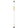 ARIZONA STATE ENGRAVED BILLIARD CUE WHITE / GOLD - ASUBCE102-JR
