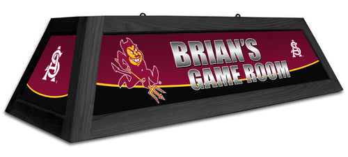 ARIZONA STATE 42'' SPIRIT GAME TABLE LAMP - CUSTOM MAROON - ASUBSL421C