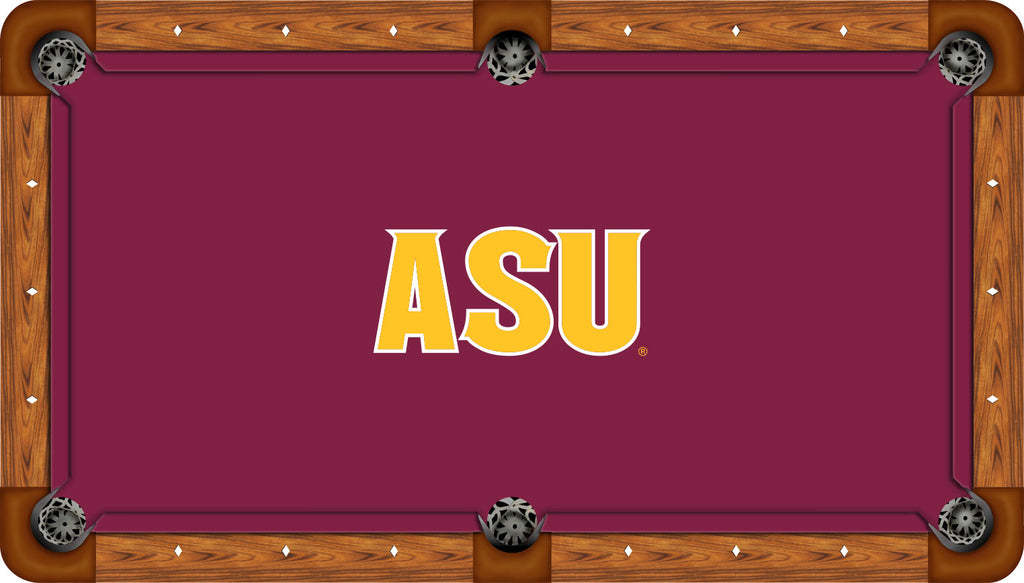 ARIZONA STATE BILLIARD TABLE FELT - RECREATIONAL MAROON - ASUBTF231-8R