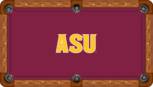 ARIZONA STATE BILLIARD TABLE FELT - RECREATIONAL MAROON - ASUBTF231-9R
