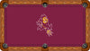 ARIZONA STATE BILLIARD TABLE FELT - RECREATIONAL MAROON - ASUBTF301-8R