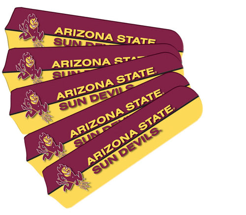 ARIZONA STATE FAN BLADE SET - 42'' MAROON/GOLD - ASUFBL100-42