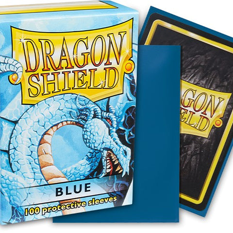 Dragon Shield - Dragon Shield Sleeves: Standard Classic - Blue 100Ct