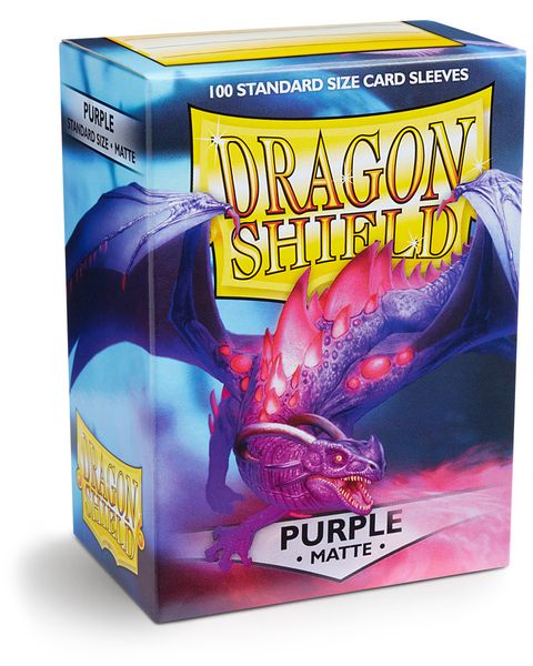 Arcane Tinmen - Dragon Shield 100Ct Box Deck Protector Matte Purple