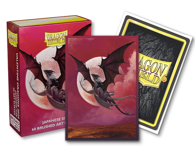 Arcane Tinmen - Dragon Shield Sleeves - 60Ct Mini Box Dual Art - Valentine 2024