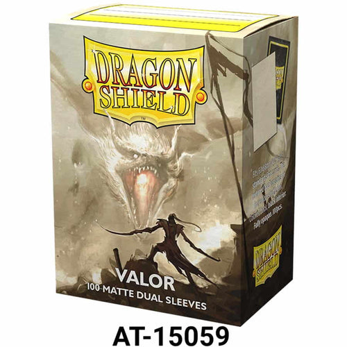 Arcane Tinmen -  Dragon Shield Sleeves: Dual Matte: Valor (Box Of 100)