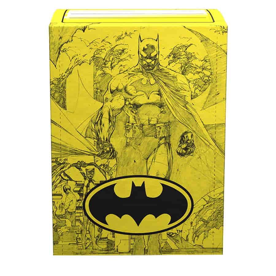 Arcane Tinmen -  Dragon Shield Sleeves: Matte Dual Art: Batman Core (100Ct)