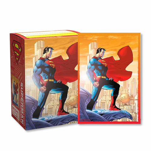 Arcane Tinmen -  Dragon Shield: Brushed Art: Superman 2 (100Ct)