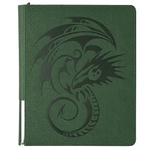Arcane Tinmen -  Dragon Skin - Dragon Shield: Card Codex Zipster Binder: Forest Green