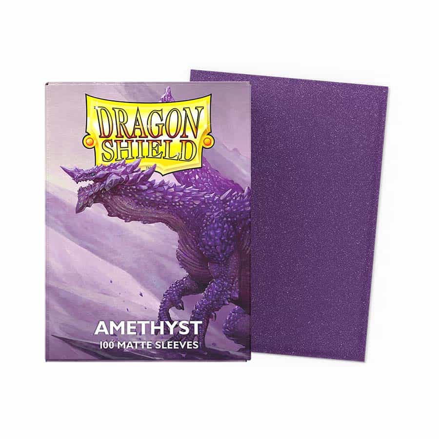 Arcane Tinmen -  Dragon Shield Standard Sleeves: Matte: Amethyst (100Ct)