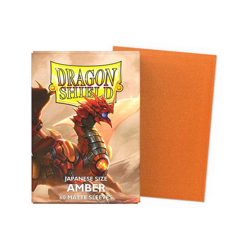 Arcane Tinmen -  Dragon Shield Japanese Sleeves: Matte: Amber (60Ct)