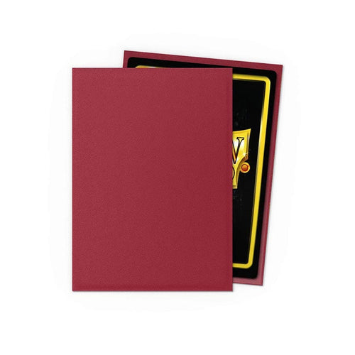 Arcane Tinmen -  Dragon Shield: Matte Non-Glare: Blood Red (100Ct)