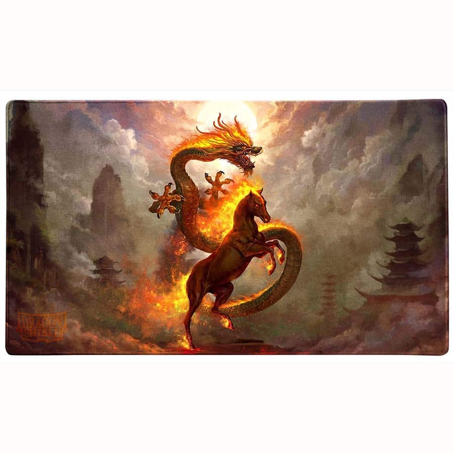 Arcane Tinmen -  Dragon Shield Playmat: Chinese New Year 2026: Year Of The Fire Horse Pre-Order