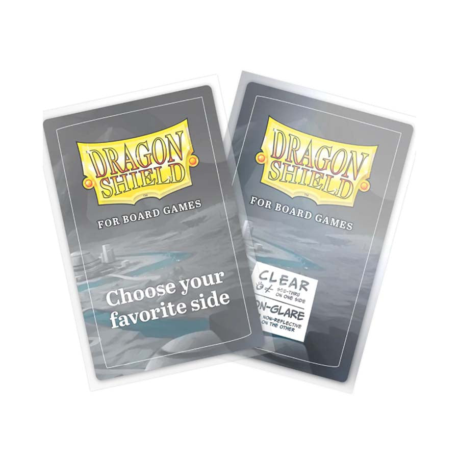 Arcane Tinmen -  Ds Board Game Sleeves - Dragon Shield: Board Game Sleeves: Clear Nonglare: Extra Large