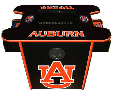 AUBURN ARCADE CONSOLE TABLE GAME BLACK - AUBAGC100