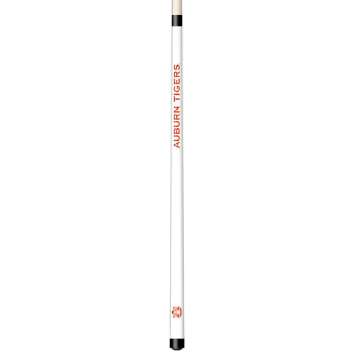 AUBURN ENGRAVED BILLIARD CUE WHITE / ORANGE - AUBBCE102-JR
