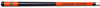 AUBURN COLOR ENGRAVED BILLIARD CUE BLUE / ORANGE - AUBBCE912