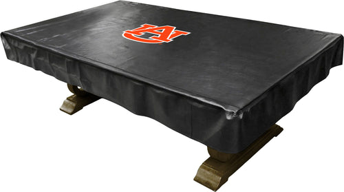 AUBURN BILLIARD TABLE COVER BLACK - AUBBTC100ST-8
