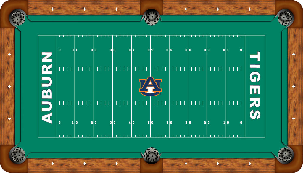 AUBURN BILLIARD TABLE FELT - RECREATIONAL GRIDIRON - AUBBTF000-8R