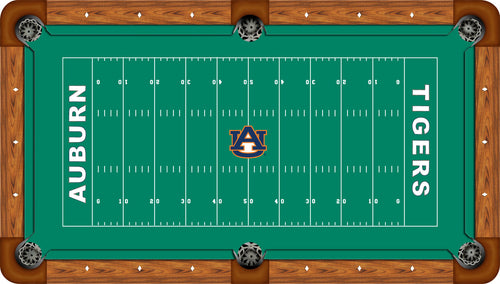AUBURN BILLIARD TABLE FELT - RECREATIONAL GRIDIRON - AUBBTF000-9R