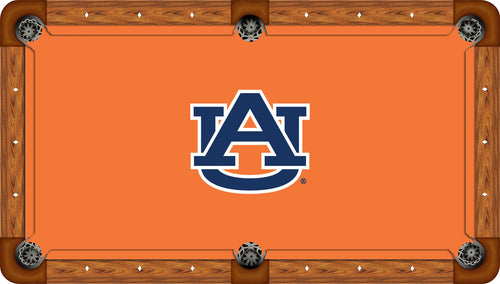 AUBURN BILLIARD TABLE FELT - RECREATIONAL ORANGE - AUBBTF112-8R