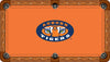 AUBURN BILLIARD TABLE FELT - RECREATIONAL ORANGE - AUBBTF202-9R