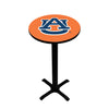 AUBURN PEDESTAL PUB TABLE ORANGE - AUBPTB112